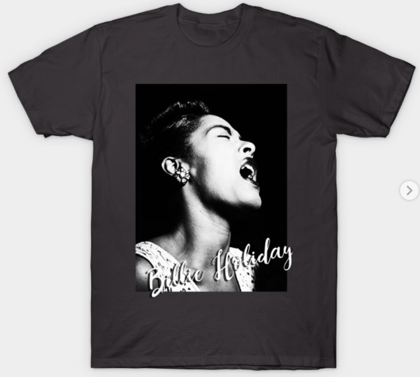 bswancorp's tweet photo. Billie Holiday Tshirt #jazz #ladyday #billieholiday #jazzsinger #blackfriday #teepublic #jazzdivas #jazzmusic #tshirts https://t.co/Mbc46ZkFJv https://t.co/prHafN7EQK