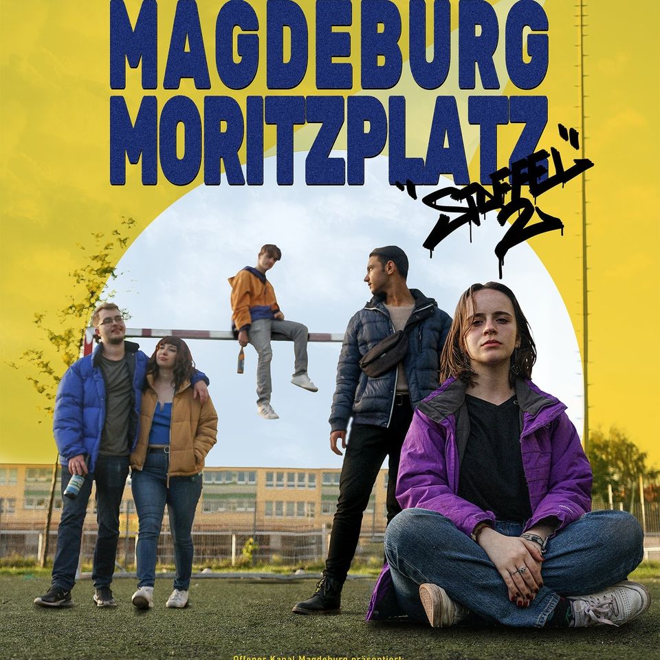 OKMagdeburg's tweet photo. Ganz großes Kino!😍Morgen um 3pm läuft #MagdeburgMoritzplatz Staffel 2 auf großer Leinwand im #Studiokino. Das ganze Filmteam ist vor Ort.  Es gibt noch Karten! #Moritzplatz_Serie https://t.co/JV7FIeYpGk