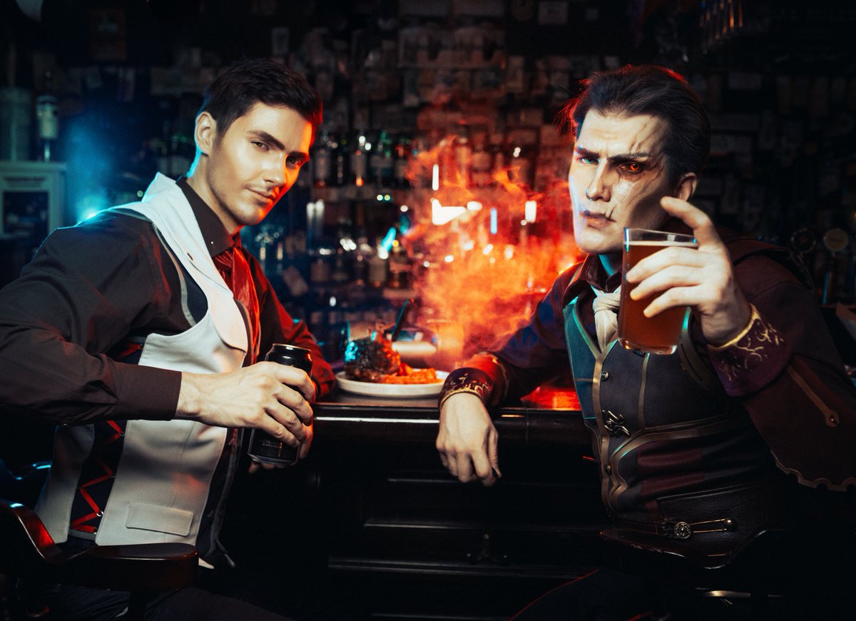 Silco x Jayce(<a href="/OkariDane/">Колоссальный Лёша</a>)
As we get known from the top secret documents Silco and Jayce have met in the pub. We got some pictures of their meeting
#arcane #silco #jayce