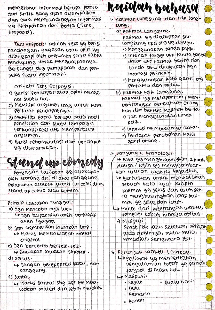 studjellyca's tweet image. [Catatan Bahasa Indonesia Kelas 10]
—Kurkulum merdeka
🤡 Teks Anekdot💥