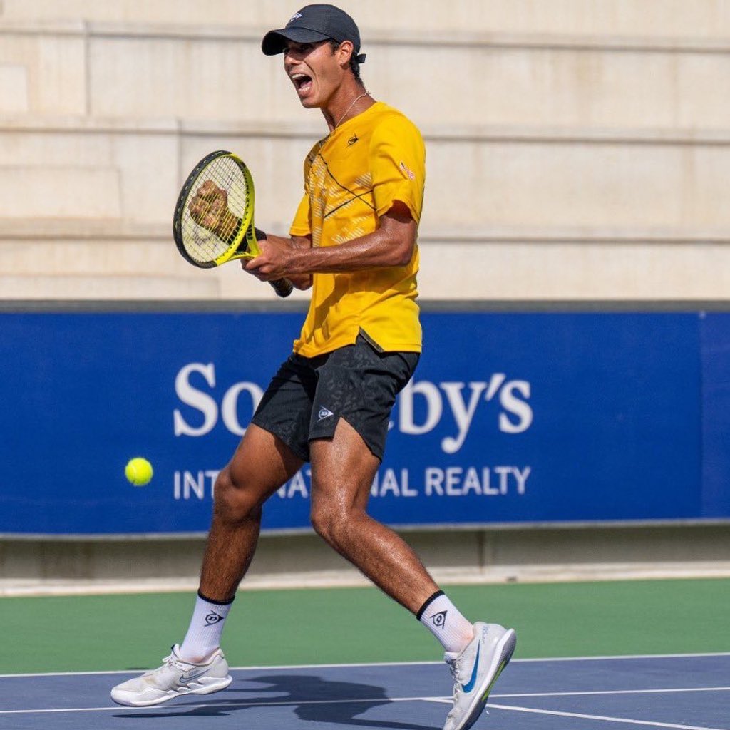 AFD7L's tweet image. ¡Primera final como profesional para @danivallejo17! El paraguayo, categoría 2004, superó a Winter López por 6-3 2-6 7-5 y jugará mañana la definición del M15 Madrid.

49-20 este año entre pro y junior para el actual N°1 juvenil. Será Top 755°, la mejor ubicación de su carrera.