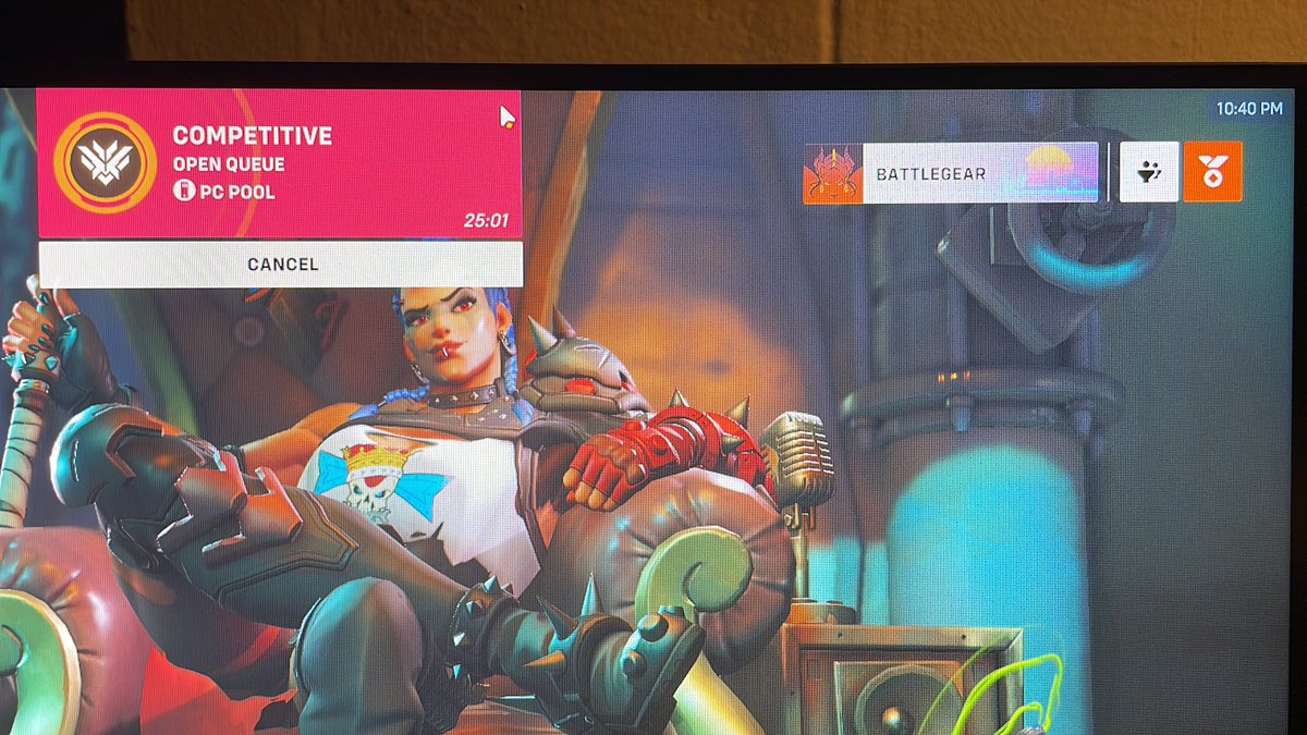 JA_VOX's tweet photo. 25 minutes and counting for a plat rank match ? Smdh. Is anyone playing this game ? #Overwatch2 #ActivisionBlizzard #PCGaming https://t.co/ZA72z71Sio