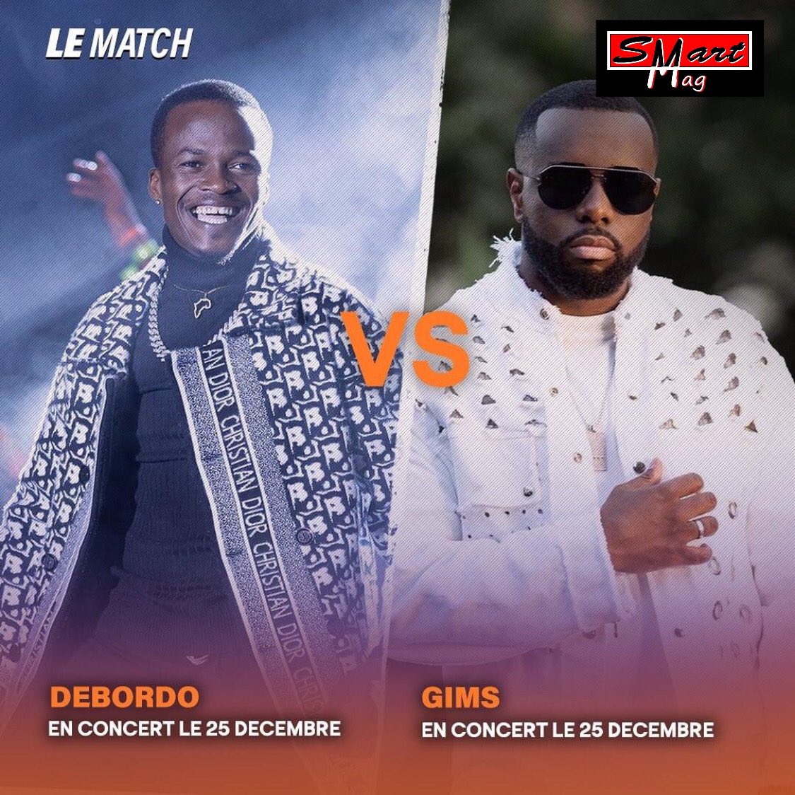 SmartMag225's tweet photo. Deux artistes de renom! Deux évènements à Abidjan ! Une seule date 🔥 !
À quel concert iras-tu parmi ces deux ? Dis-le-nous en commentaires 💬
#SmartMag https://t.co/wl0Os3uQr8