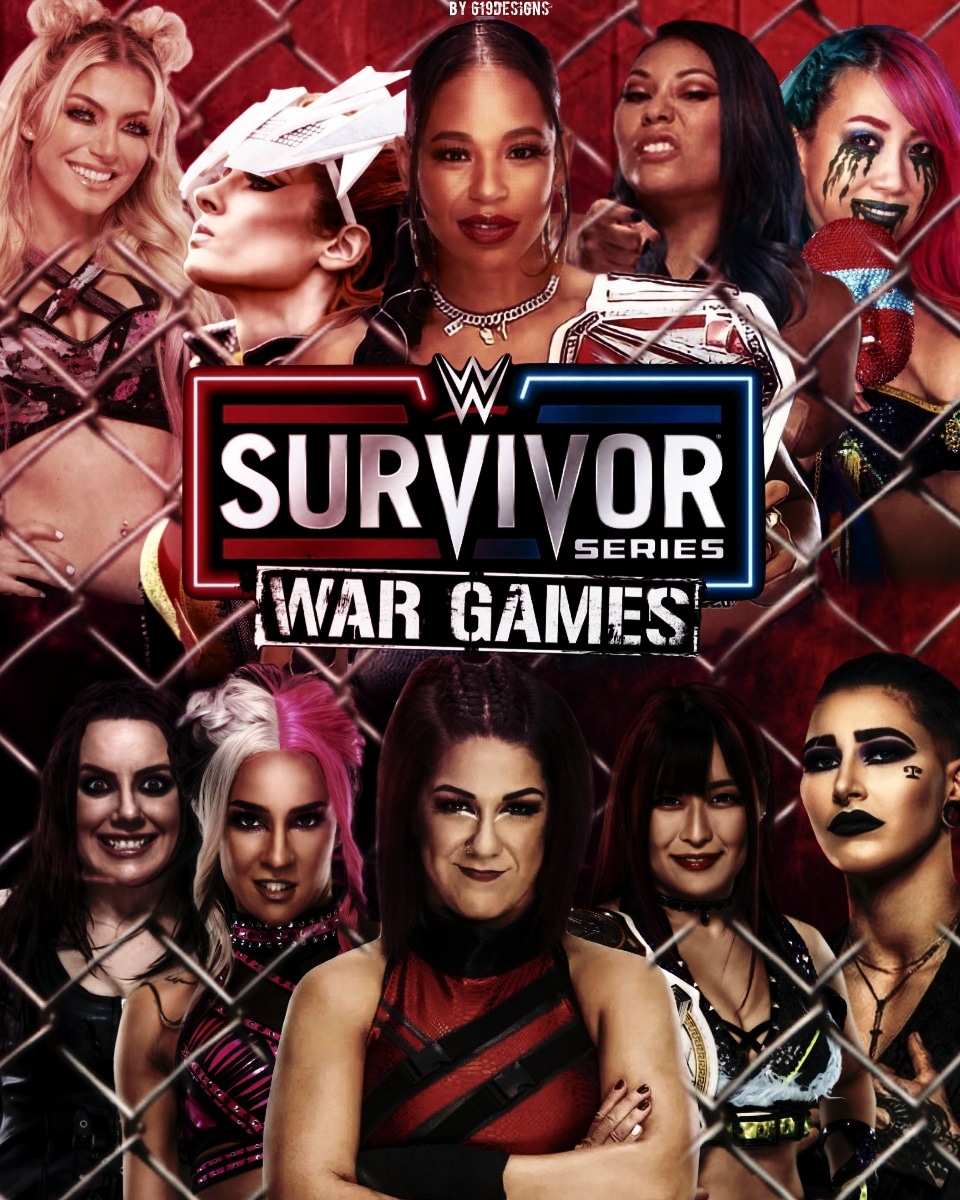619designs's tweet photo. New 619designs of survivor series war games, team Bianca Belair vs team bayley
@BiancaBelairWWE @BeckyLynchWWE @AlexaBliss_WWE @WWEAsuka @MiaYim 
@itsBayleyWWE @Iyo_SkyWWE @ImKingKota @RheaRipley_WWE @WWENikkiASH 
#wwe #SurvivorSeriesWargames #619designs https://t.co/K5OUtsFXSd