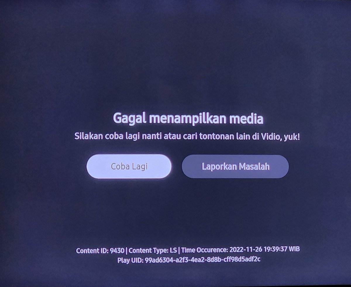 Udah gitu, 2 hari ini dari kemarin si <a href="/vidio/">Vidio</a> ga bisa dipake buat nonton #WorldcupQatar2022 aja loh. Enek bgt sama apps yg kyk begini.