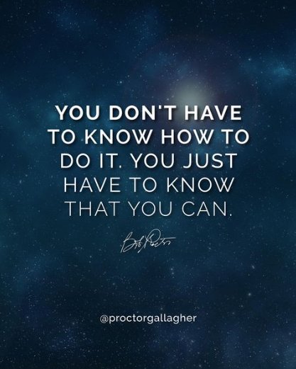 YoSoyNeville's tweet photo. Tu no tienes que saber "Cómo hacerlo"... sólo tienes que saber que PUEDES hacerlo. 

#BobProctor https://t.co/CeVSJda6Uo