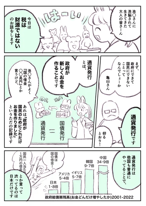 税は財源ではないの漫画を描きました。増税に怒れる者みんな読んでください!#税は財源ではない 