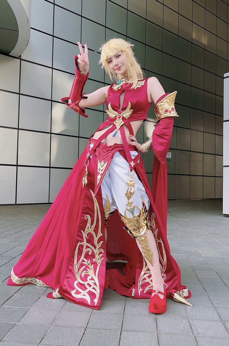 i cosplayed Lyse at #AFASG2022 today!! #ffxiv #ffxivcosplay