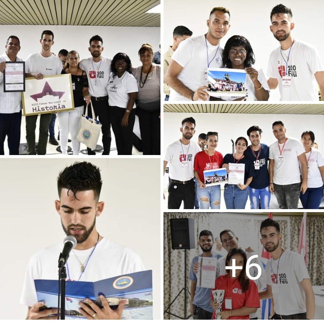 DianaSedalYanes's tweet photo. @FeuorienteC @FeuCuba @FACSmirnov @CubaMES @IsraelCalderin @RaulVegaCardona @leyva2_carlos @Karli_SantanaR @MarlaViera1 @armandoacruz @LorenzoHansel Luego de tres años vuelven los eventos presenciales. La historia fue el motivo y así el #XIIIFNH llega a la @UOCuba para mostrar cuanto nuestros jóvenes conocen del pasado y presente. Fue bueno reiniciar y disfrutar de tanta alegría. https://t.co/C6ApC6UCdt