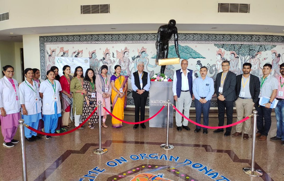 AIIMSBhubaneswr's tweet photo. CME and workshop on “Awareness on Organ Donation” organized by Dept of Surgical Gastroenterology @AIIMSBhubaneswr in association with @NottoIndia
It was attended by many eminent speakers from different fields of Organ Transplant. 
#OrganDonation 
@MoHFW_INDIA @mansukhmandviya https://t.co/PTF8RvqiEN