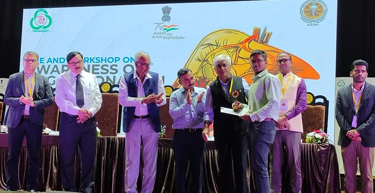 AIIMSBhubaneswr's tweet photo. CME and workshop on “Awareness on Organ Donation” organized by Dept of Surgical Gastroenterology @AIIMSBhubaneswr in association with @NottoIndia
It was attended by many eminent speakers from different fields of Organ Transplant. 
#OrganDonation 
@MoHFW_INDIA @mansukhmandviya https://t.co/PTF8RvqiEN