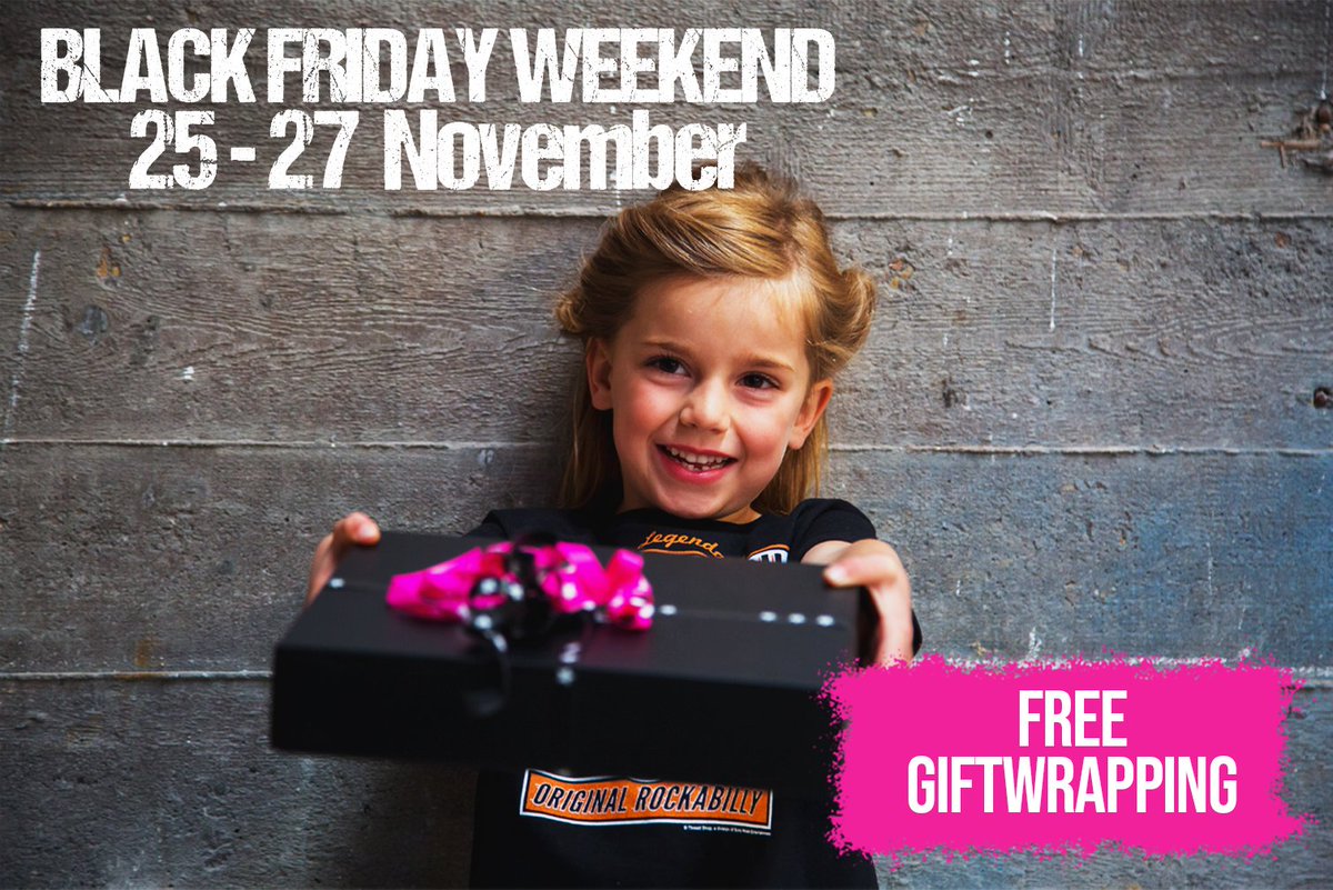 littlerockstore's tweet photo. 🎸 This black friday weekend we will include free giftwrapping with your order! 😍 
Use code: WRAPPING to add free giftwrapping to your order!

#blackfriday #littlerocker #babyrockclothes #kidsrockclothes #littlerockstore #rockbabyclothes #sharingloveformusicandkids #rocknroll https://t.co/Gc47G2py8x
