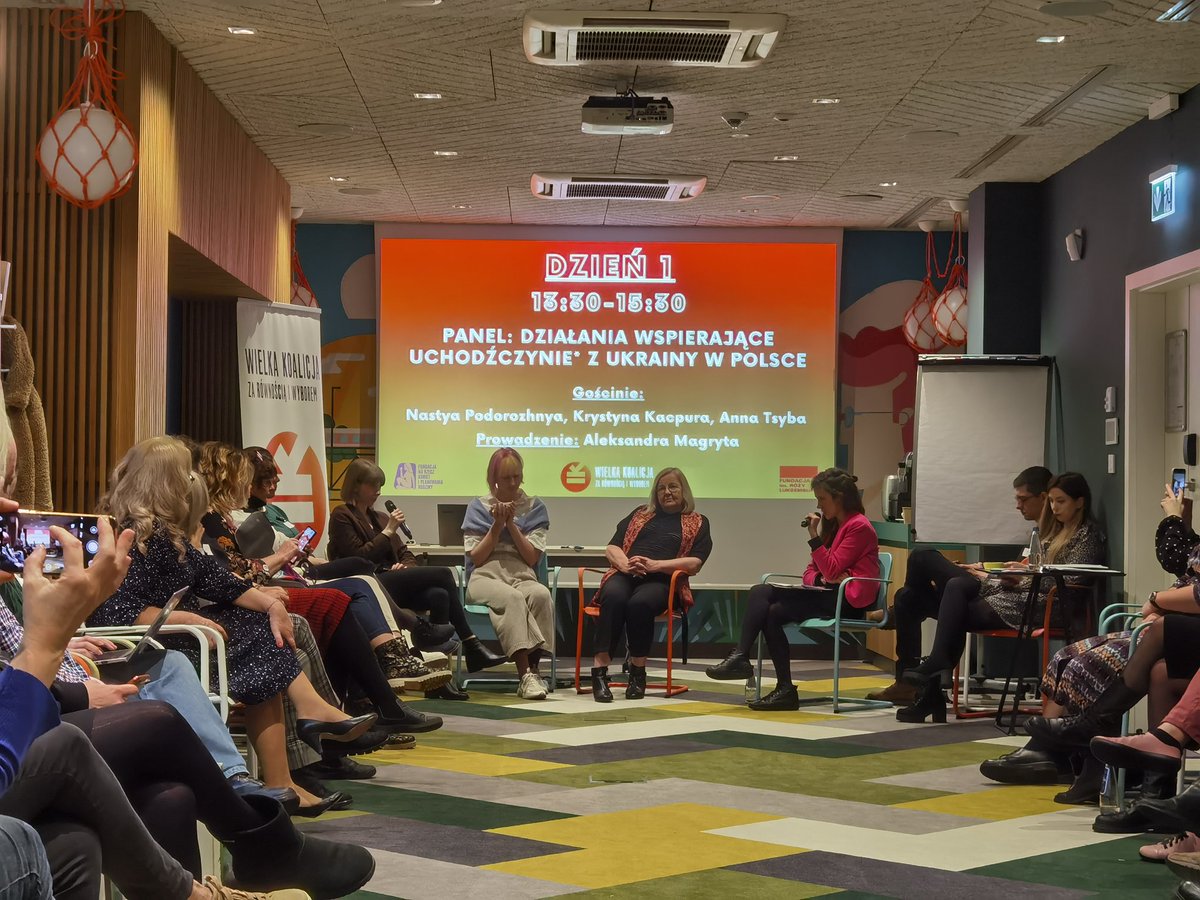 Jesteśmy dziś na zjeździe Wielkiej Koalicji za Równością i Wyborem 💛 <a href="/WielkaKoalicja/">Wielka Koalicja za Równością i Wyborem (WK_RW)</a>