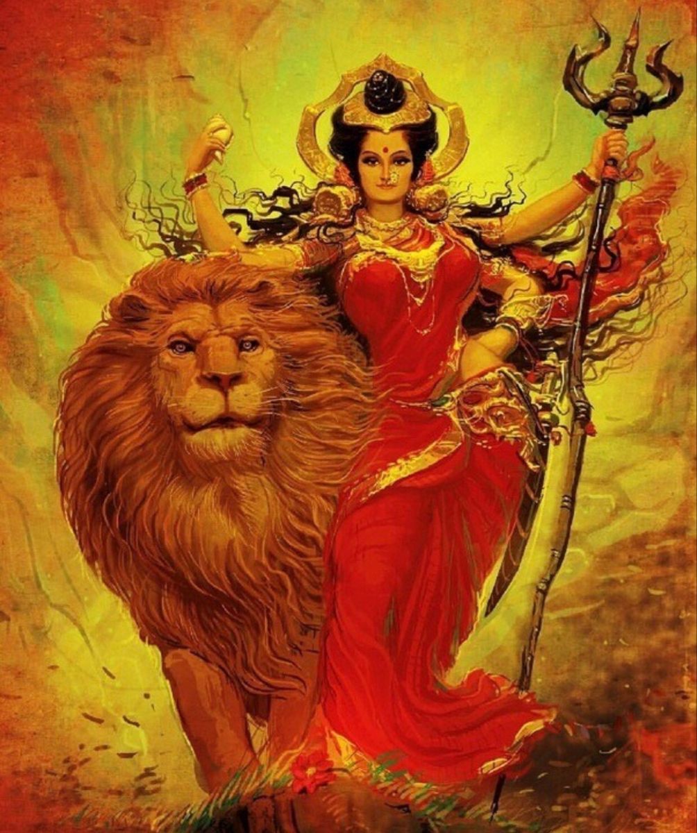 GitaShlokas's tweet image. Destroyer of the Demons. 🌸