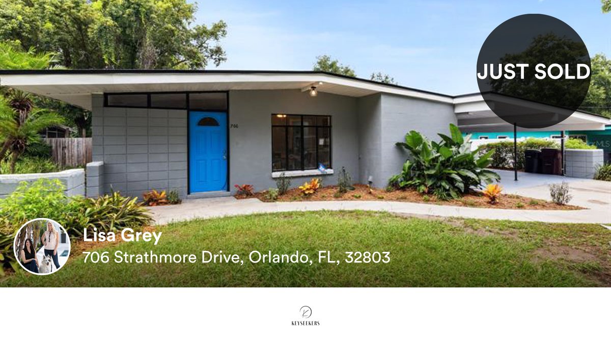 Keyseekers_'s tweet photo. 🛌 4 🛀 2 🚘 2
📍 706 Strathmore Drive, Orlando, FL, 32803

My latest sale on RateMyAgent.
BROKER ASSOCIATE BK3269026
https://t.co/gKWlR3uneo

...
#ratemyagent #realestate #KEYSEEKERS_REAL_ESTATE https://t.co/f5azekiSBp