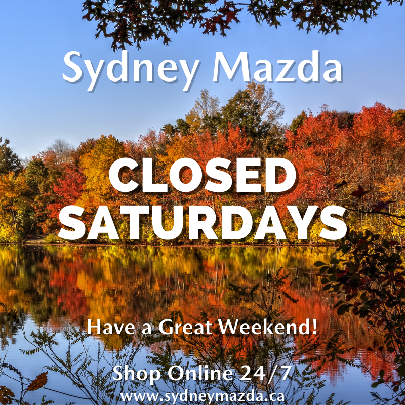 SydneyMazda's tweet photo. We are CLOSED Today!
Shop Online 24/7 on our Website!
#SydneyMazda https://t.co/bKua19POK4