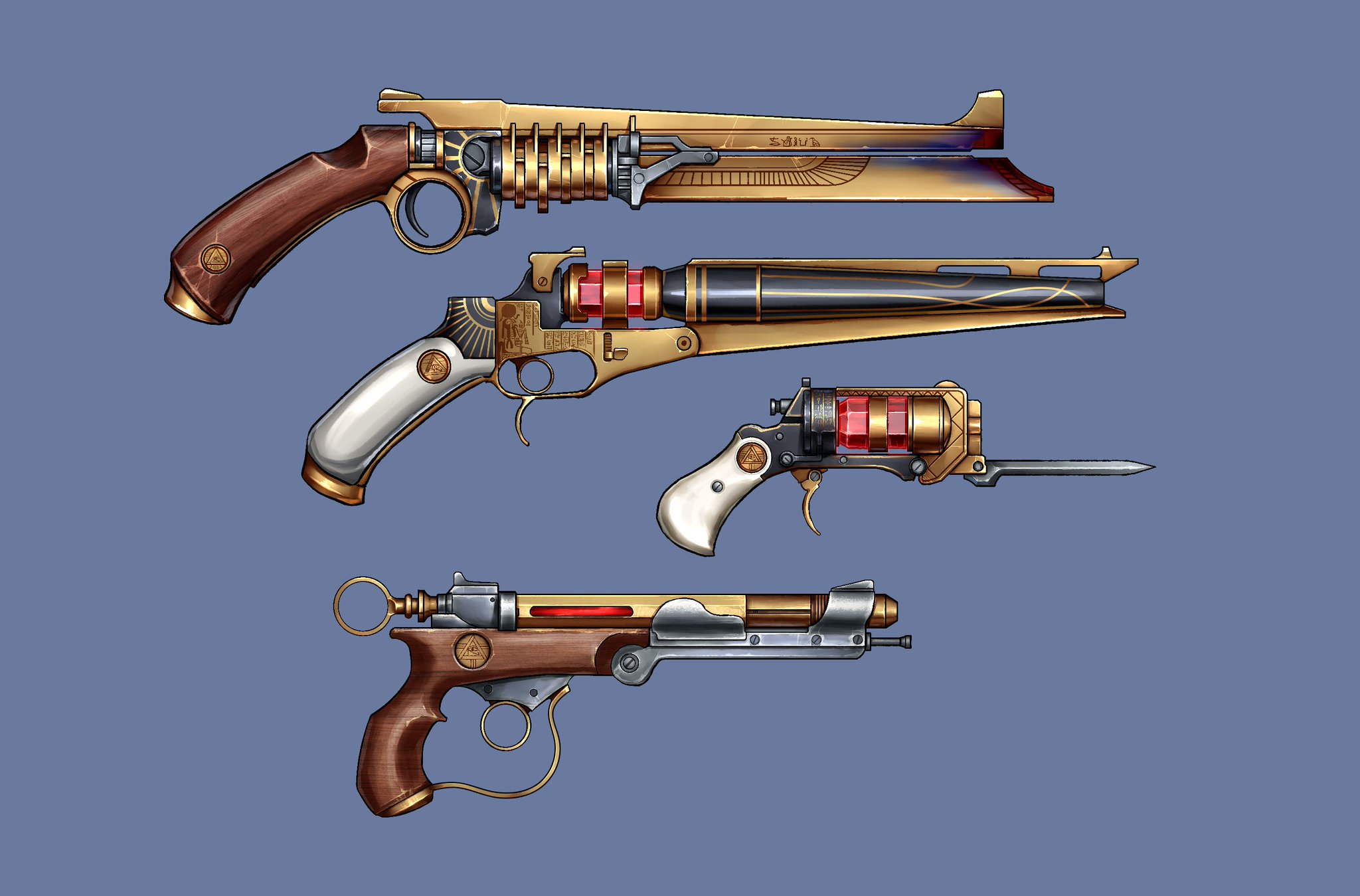 shu-stella-on-twitter-once-drawn-some-pistols-based-on-my-world