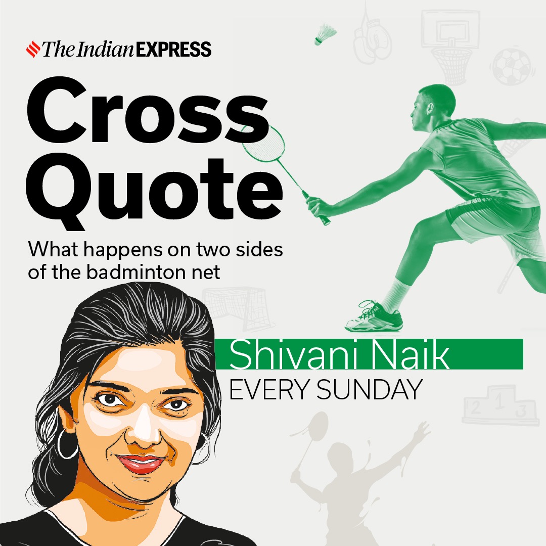 IndianExpress's tweet photo. #ExpressSports | Now, every Sunday, get a weekly insight into what happens on two sides of the #badminton net. 

Visit https://t.co/dJjf7of6an to follow the author. 

#Sports #SportsNews #Explained #SportsExplained https://t.co/UiH251KCvw