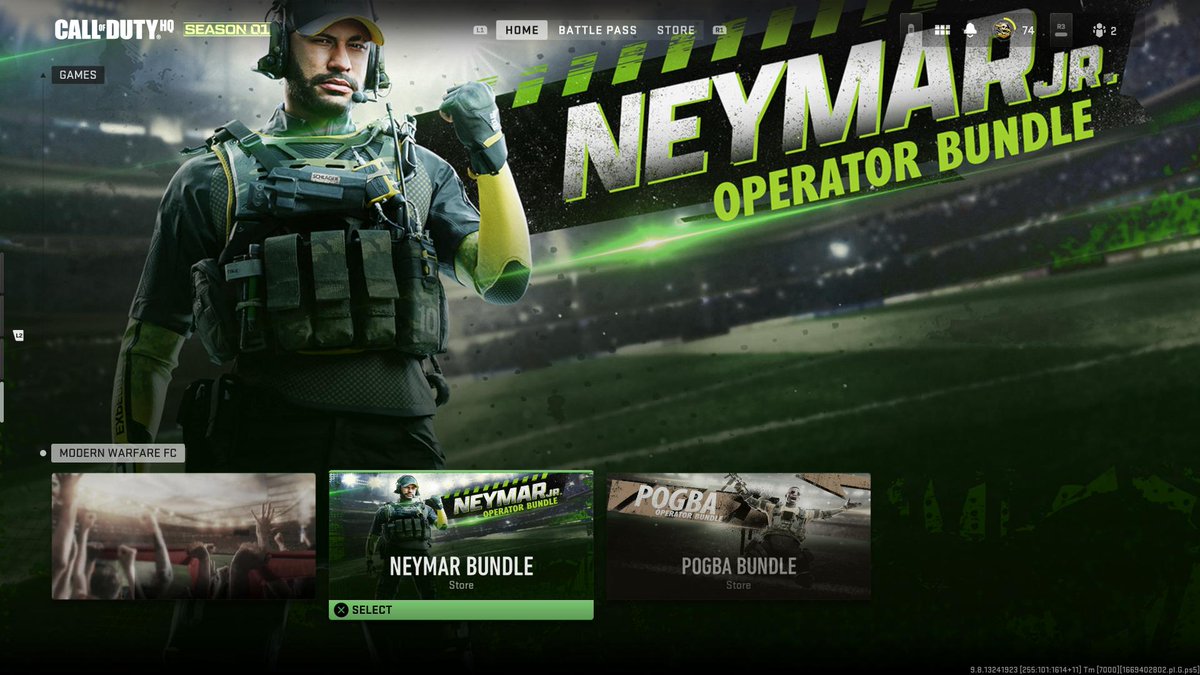 varforinterolan's tweet image. #PS5Share, #CallofDutyModernWarfareII Neymar!!!!!!😩😩😩!