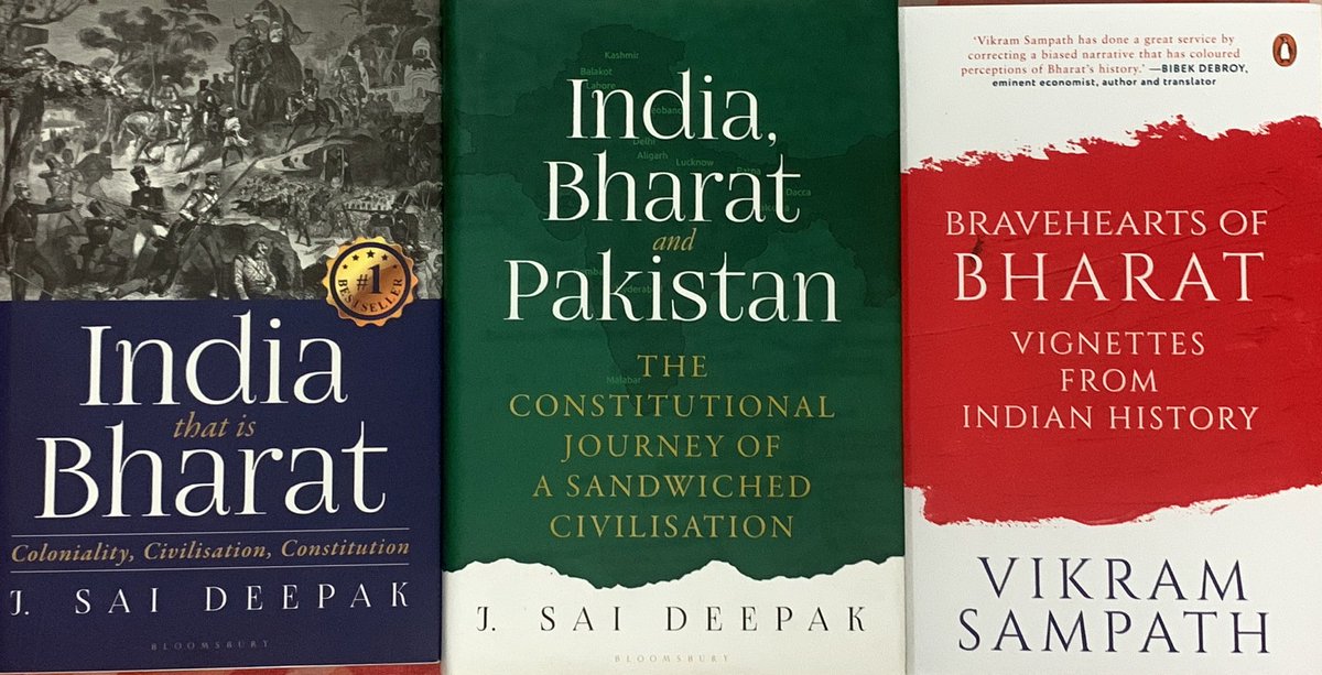 harshb2012's tweet photo. A must read for anyone serious about understanding #Bharat from a decolonial historical lens. A big thank you to @jsaideepak and @vikramsampath for the Herculean effort to author this body of knowledge. https://t.co/Vs3gRuB5iz