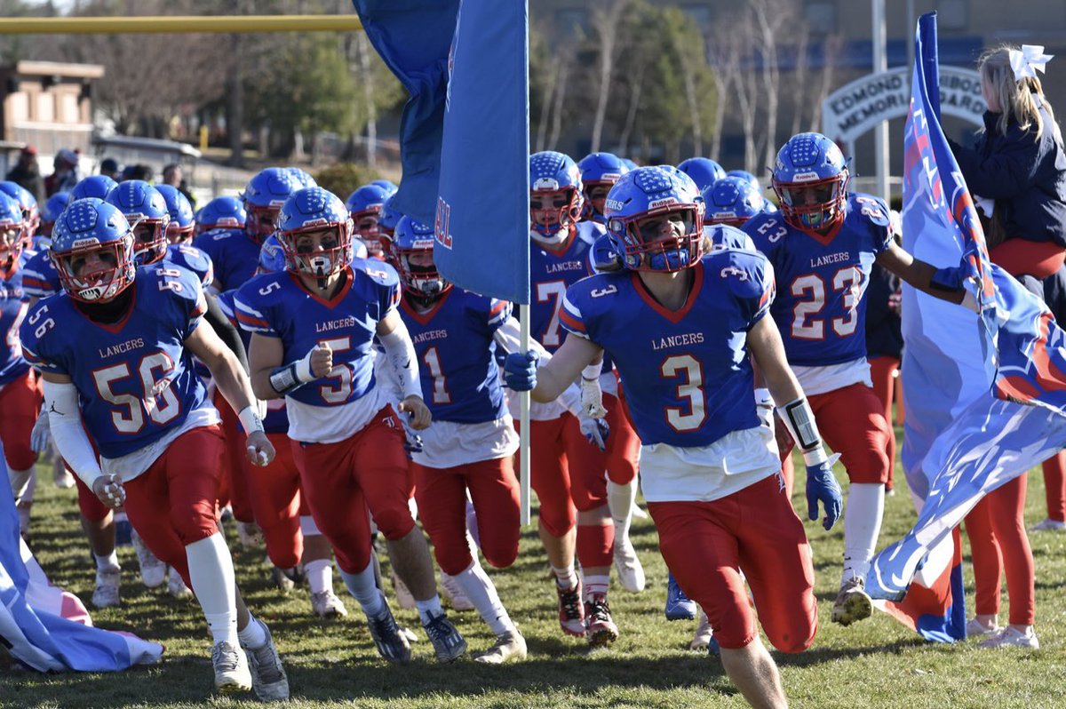 LondonderryFB's tweet photo. 🚨GAMEDAY🚨 We take on Bedford at 1pm in Exeter for the Division 1 State Championship! Come fill the stands and show your support for the boys, Lancer Nation! #HandH https://t.co/vkrzRfD30V