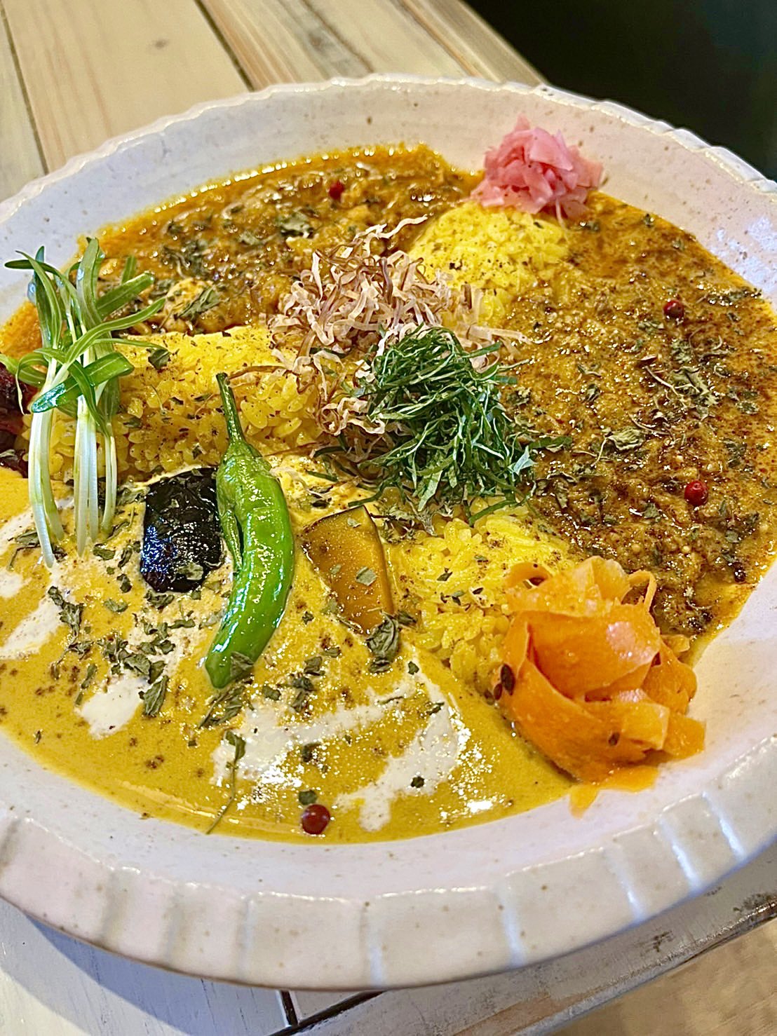 和風スパイスカレーはくと Tetsuya Twitter