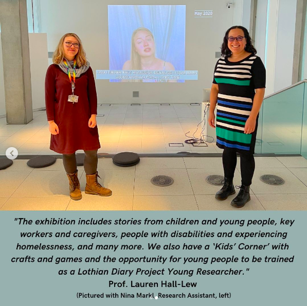 Have you come to our exhibit yet? We're open today, tomorrow, and Monday from 12:00-17:00 at InSpace (1 Crichton Street, EH8 9AB). Six projection screens, fully subtitled video, three private listening stations for audio, wheelchair accessible space. Snacks, too! Come say hello!