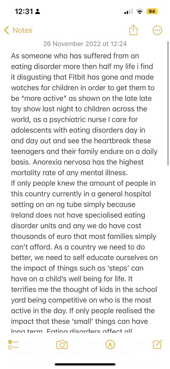 stephyyod's tweet photo. An issue I feel needs to be raised in relation to ‘minion fitbit’s’ that have been developed for children that were advertised last night on the late late toy show. #fitbit #LateLateToyShow https://t.co/4da7VbXCPn