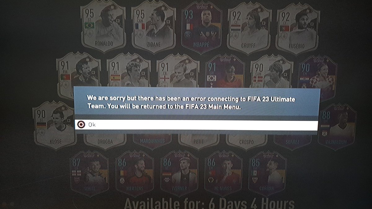 marchlanno's tweet photo. @EASPORTSFIFA i cant login to Fifa Ultimate Team 23, please help https://t.co/OgzWIfBqGh
