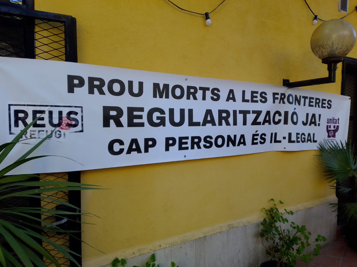 UCFR Reus (Unitat Contra el Feixisme i el Racisme) tweet media