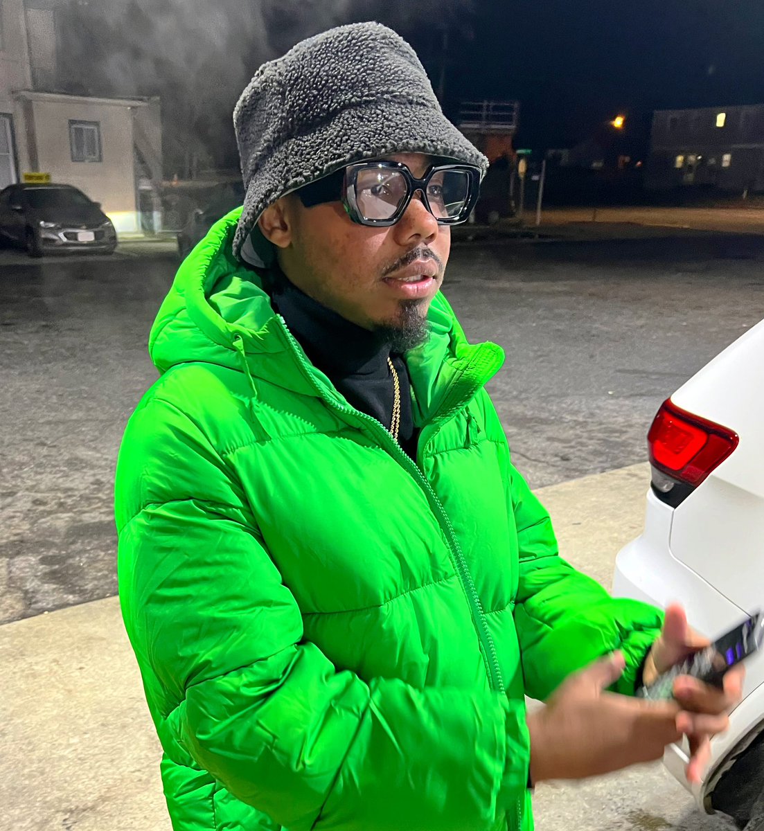 Double007Ra's tweet photo. Everybody waiting on me I guess I’m some to see 🤷🏽♂️ Popped it on these niggas, most of em still in disbelief 💚 #LLChee https://t.co/TK3Kam3AI4