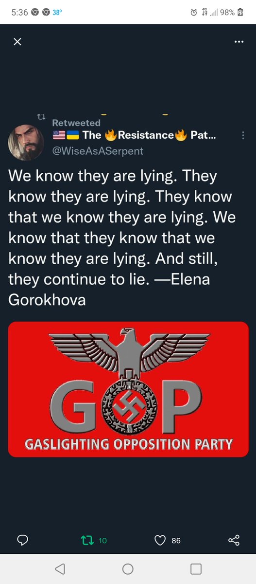 MaryWebb7's tweet image. #IfTheirLipsAreMoving #ItsAllAboutManipulation #ItsAllTheyHave #PubsDeservePrisonNotPower #OnlyTheirPartyCommittedTreason #TrumpBelongsInPrison #HeGotByWithGenocide
#HeMeantToBeOurDictator #GasChambersWereNext #JusticeIsOurOnlySolution