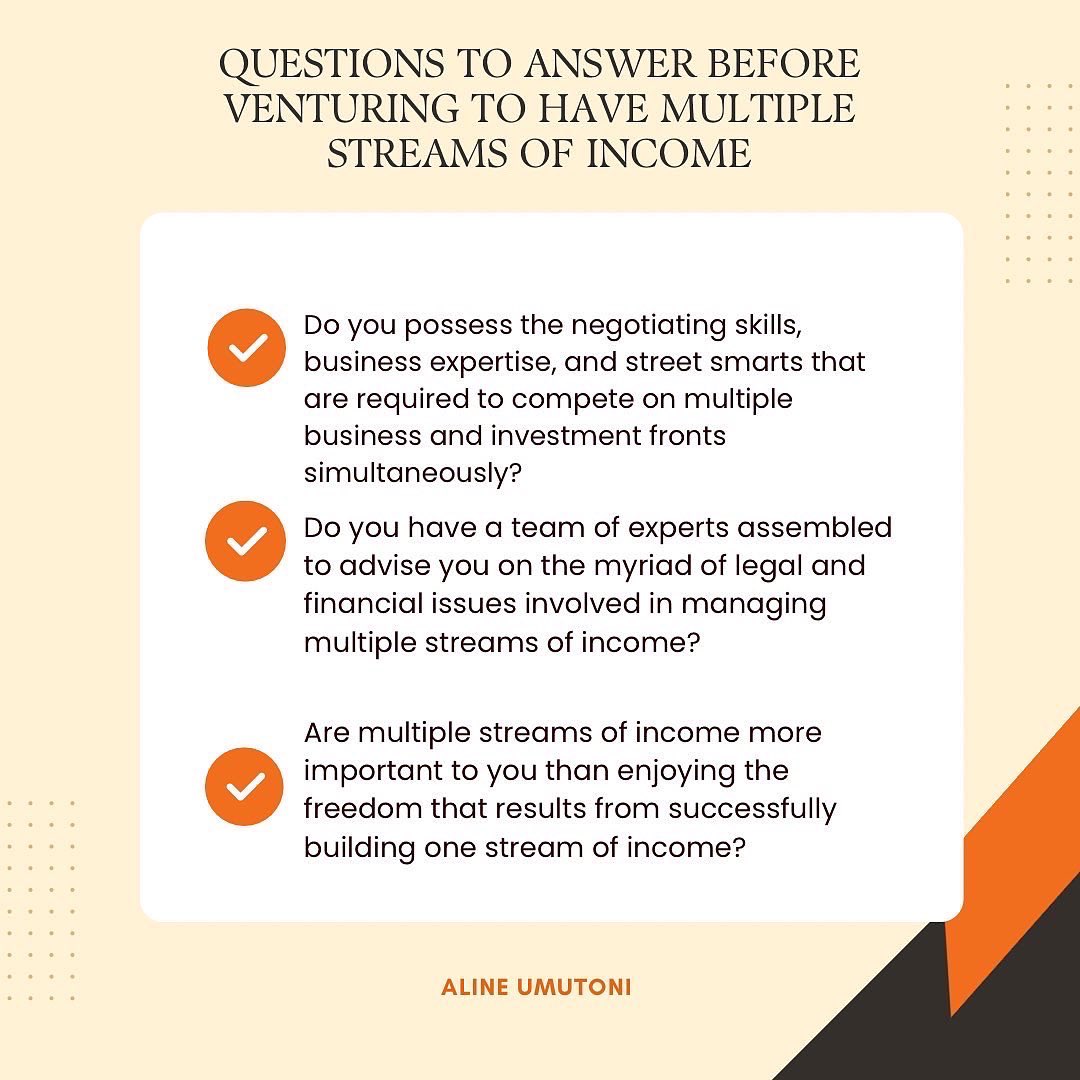 Blessedandfav13's tweet photo. Happy Sabbath ๐๐
As we approach the end of the year, there are many resolutions to take in order to finish the year strong and have a great 2023.
One of the resolutions to consider is to have many streams of income.
#business
#streamofincome
#entrepreneur
#leadership https://t.co/NwZwn1vJZT