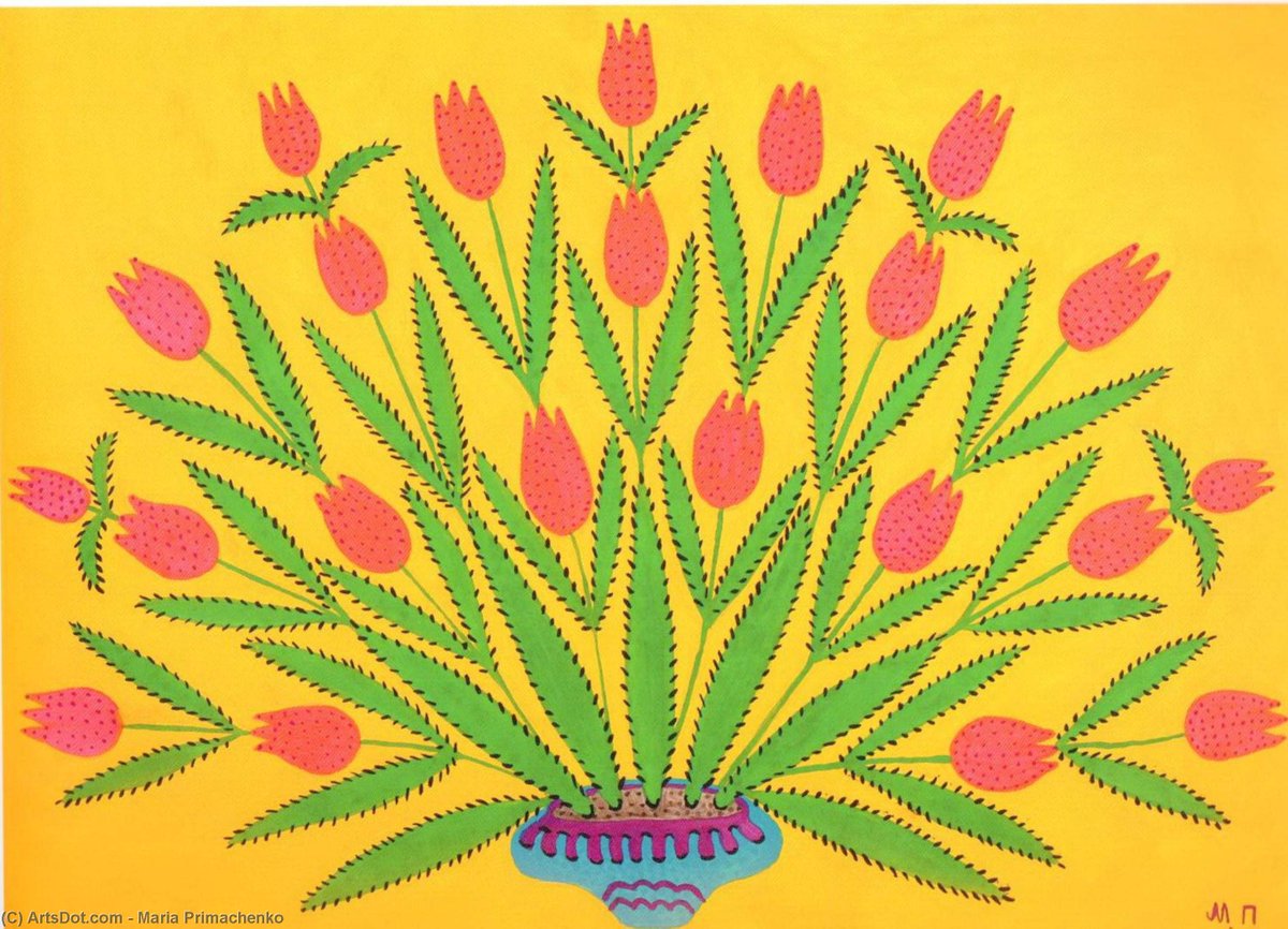 April_Shorty_'s tweet photo. “What we #give the poor, we lend to the Lord.”
#Quote #SojournerTruth
🖼️I Give These Flowers Where Ivans Live, Maria Primachenko, 1980
#Art #NaiveArt #Primitivism #Gouache #Flower #Flowers #Ivan #Ivans #Primachenko #MariaPrimachenko https://t.co/q6vh5rcvAS