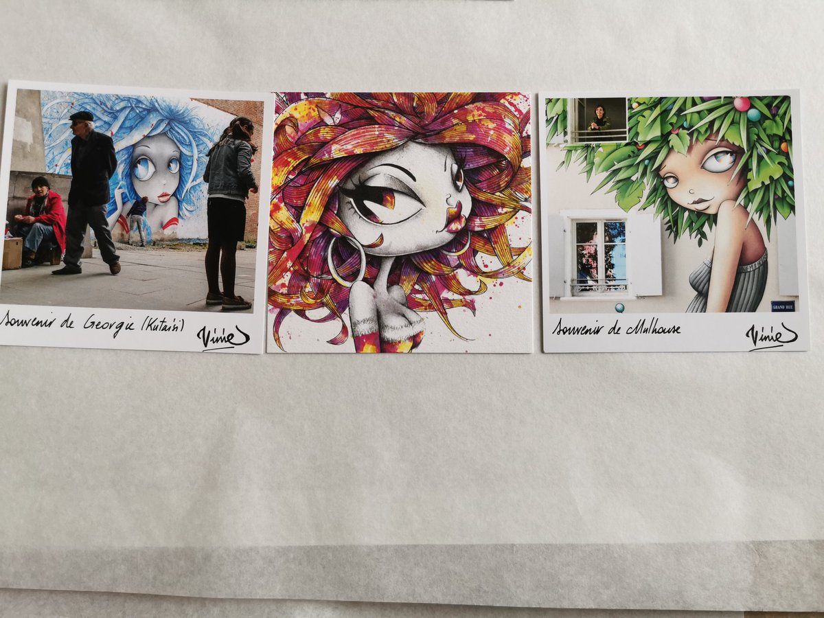 Little_Daf's tweet image. Suite de la série #Confinée par #VinieGraffiti. #StreetArt