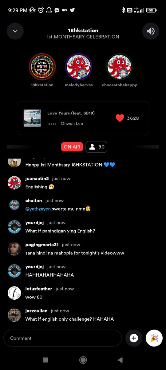 18hkstation's tweet photo. OUR 1ST part of celebration begins with 80 hyped FAMBAYERS 🎉🎉🎉. TARA na at Makisaya only here at ⬇️⬇️⬇️

https://t.co/fr9GDuL9OG

@SB19Official 
#STANWORLD #SWBlackFriday
#SB19       A'TIN #RAWRAWARDS2022 https://t.co/fQzzpdNE7V
