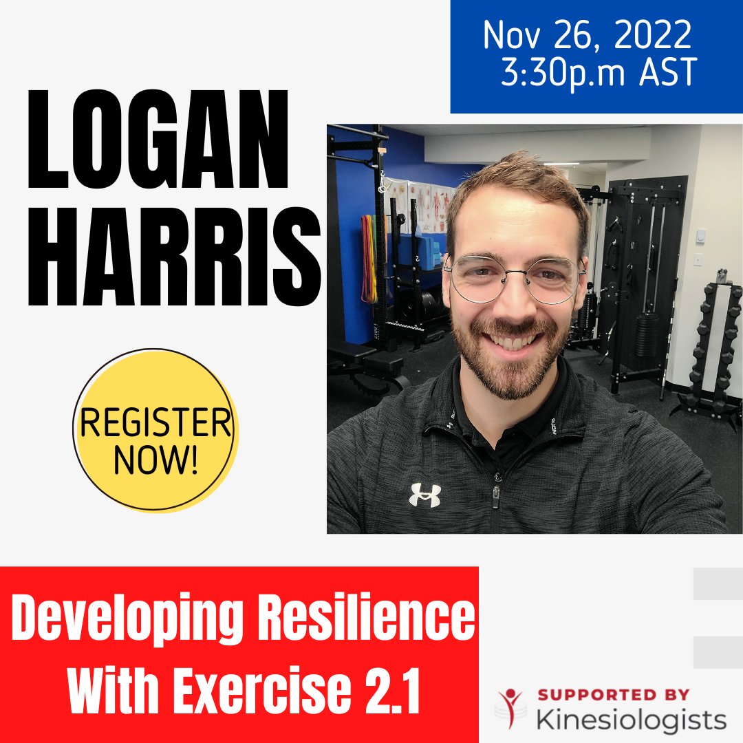 Today is the day! 
Join us this afternoon for the 3rd Annual Kin Can Conference! You do NOT want to miss our very own Logan Harris share his expertise on Developing Resilience with Exercise! For the details on the speakers, visit cka.ca/en/kin-can-con…
SUBSCRIPTION CODE: 2022CKA