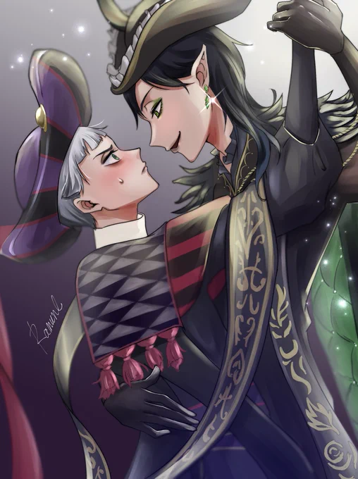 #twst_BLマレロロ  近い… 