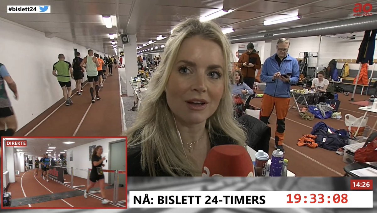 Avisa Oslo sender Bislett 24-timers minutt for minutt! Se sendingen her: direktesport.no/event/62733953… 
#bislett24 #ultraløp