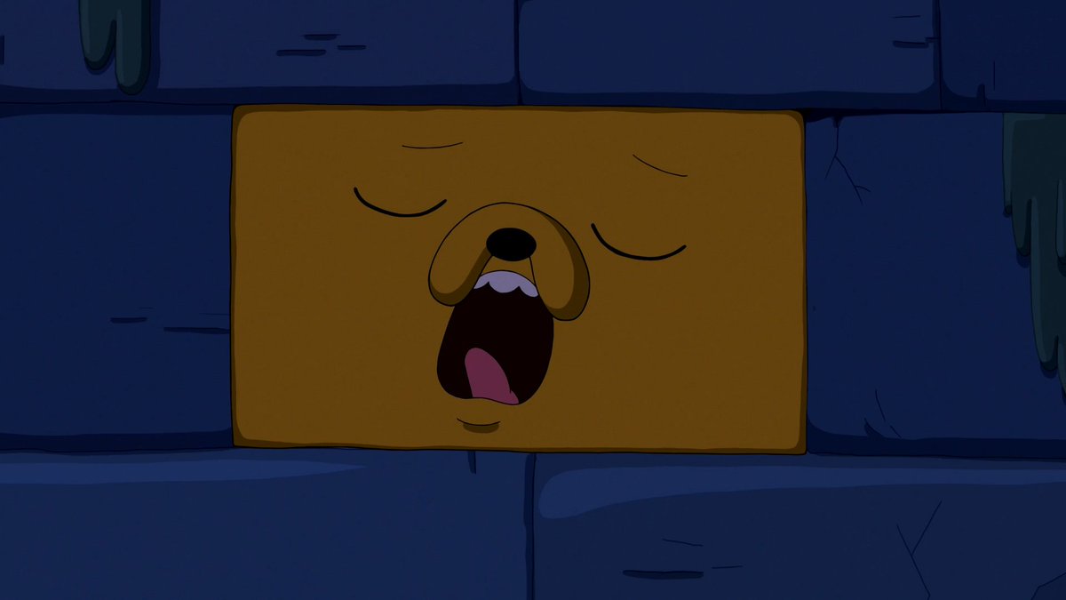 「jake the brick episode is 8 years old to」|adventure time momentsのイラスト