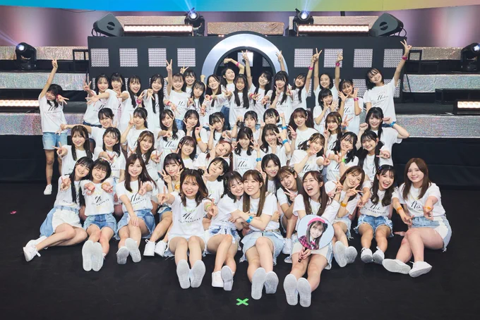 #HKT11thLIVE 1日目ありがとうございましたお昼公演!T2が勝利しました!!!!とっても嬉しいけどまた解体が寂しくなったよだけど思い出ひとつ増えて嬉しい!!!!12年目、いいスタート切れてたらいいな^ - ^明後日のライブも楽しむぞ〜〜(初めてのUZA、緊張してお腹痛かった。笑) 
