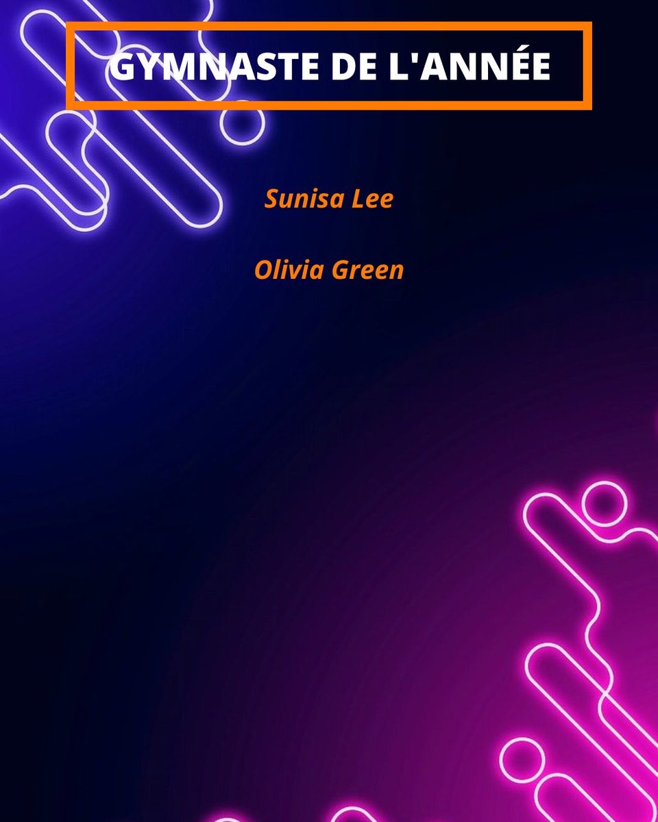 ⠀⠀╱ ❛ GYMNASTE DE L'ANNÉE ❜
⠀⠀ ⠀⠀ ⠀⠀┊les nommés sont...

⭐️ <a href="/gvldenolympian/">sun</a> 
⭐️ <a href="/dreamgvne/">εїз</a>