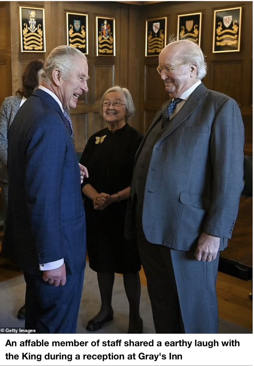 ‘An affable member of staff’ is in fact Lady Hale, the first woman to have ever been appointed the President of the Supreme Court…Ladies, I would love to hear your stories of (inevitably) men assuming you’re far less senior than you really are…