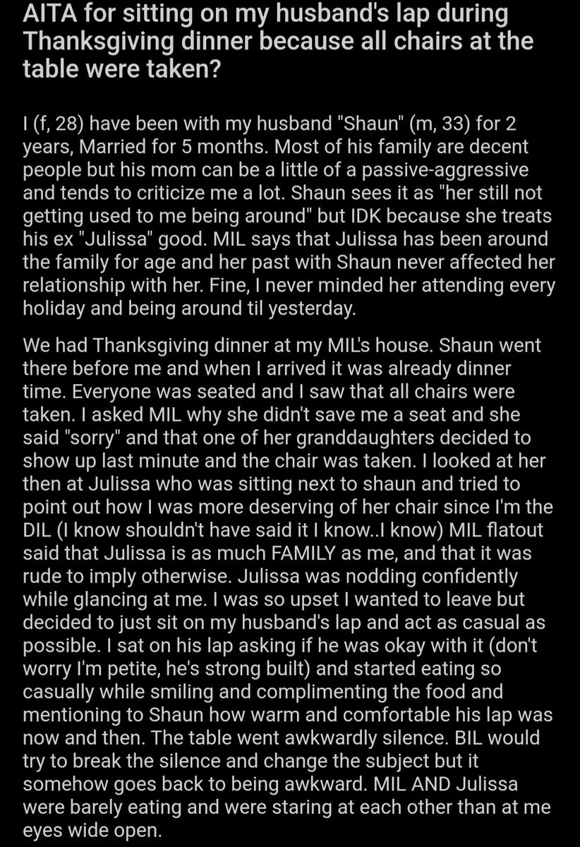 Am I the Asshole? tweet media