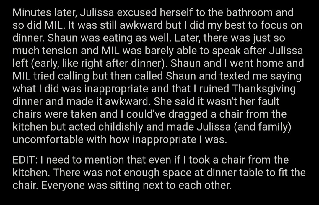 Am I the Asshole? tweet media