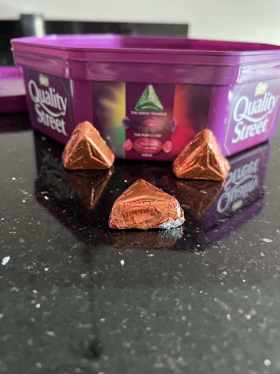 SparkyLee73's tweet photo. @QualityStreetUK Very PC I see the green triangle now identifies as orange https://t.co/SNZtsyCvjd