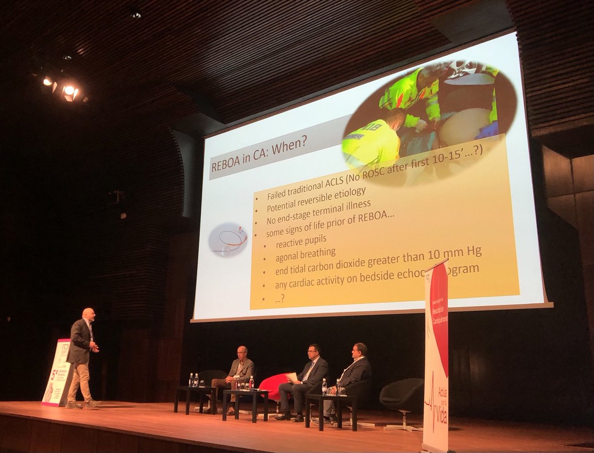 agilrodrigo's tweet photo. REBOA in out-of-hospital cardiac arrest. Although more evidence is needed, we should open our minds to other techniques. By @carlo_coniglio in @ConsEspRCP #CERCP #REBOArrest https://t.co/OuV1LmaZzl