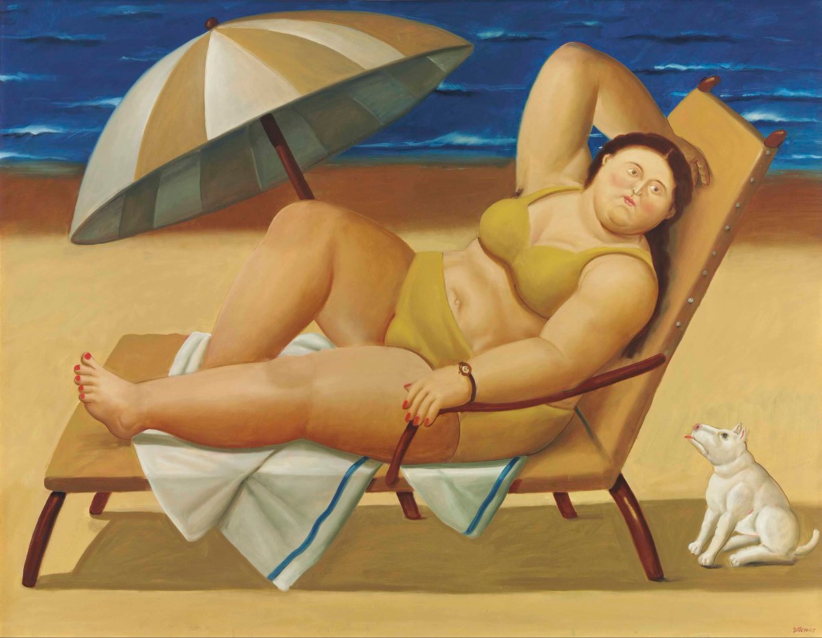art_lying's tweet photo. Fernando Botero (Colombian artist, b. 1932) https://t.co/UuQTqxIGU7