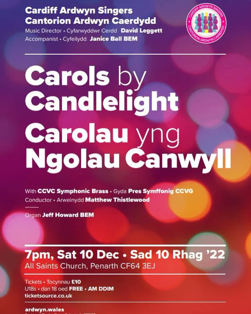 79Leggs's tweet photo. 🎄Carolau'r Nadolig🎄 Don't miss our Ardwyn Carol Concerts. Symphonic Brass of CCVGMS, Jeff Howard, Jan Ball &amp; Josh Napper will help us get festive! Book below for favourites like O Holy Night, Ding Dong Merrily on High and Lauridsen's O Magnum Mysterium. https://t.co/Gl3A9q2ZCJ https://t.co/HZryIZPWce