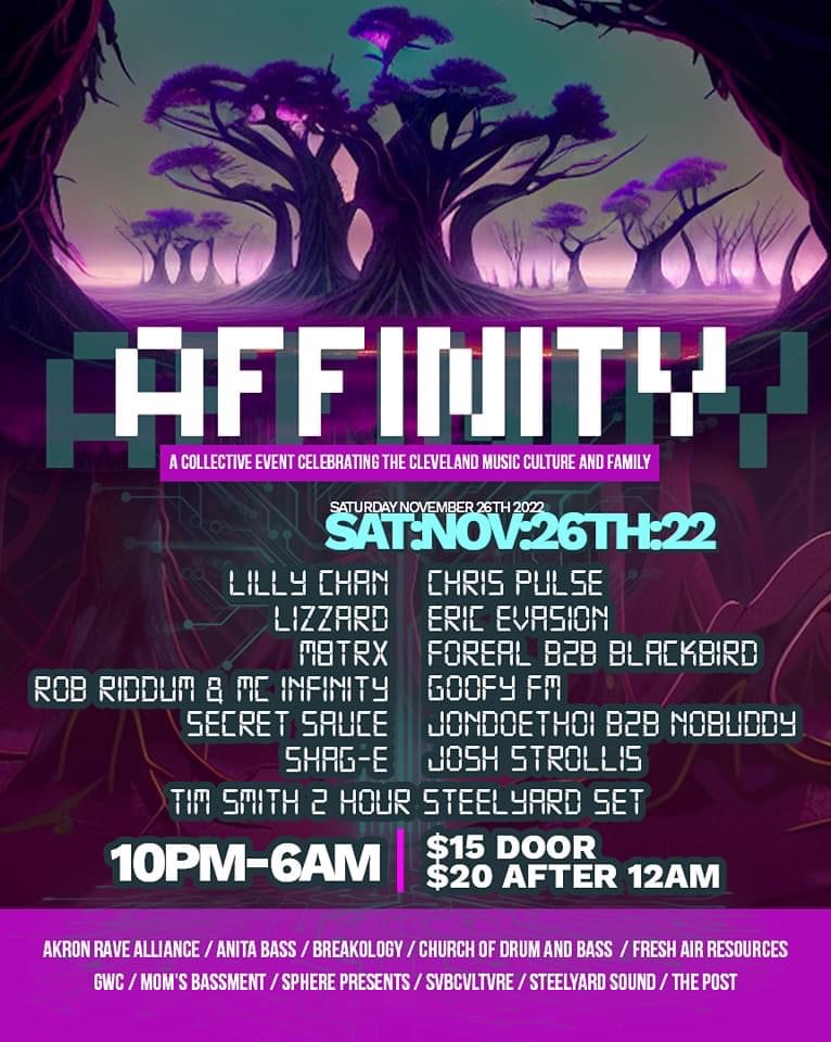 Tonight! Location announced soon:
eventbrite.com/e/affinity-nov…
#rave #bassmusic #dnb #housemusic
